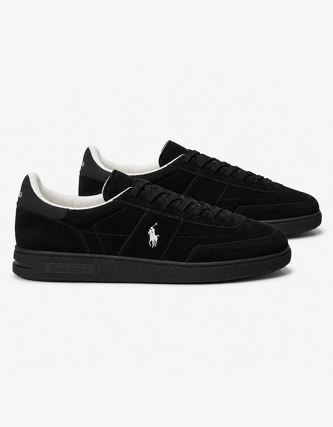 Polo Ralph Lauren BEDFORD PP Mens Casual Trainers Black/Faded Black