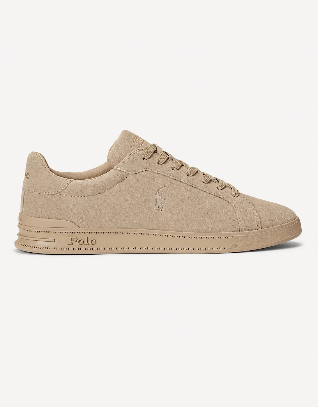 Polo Ralph Lauren HRT CT II Mens Casual Trainers Milkshake