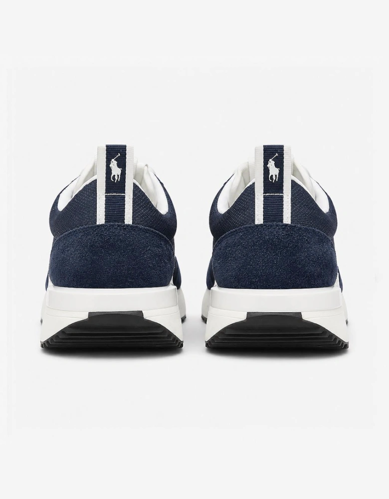 Polo Ralph Lauren TRAIN 89 RIB Mens Casual Trainers Navy/Deckwash White