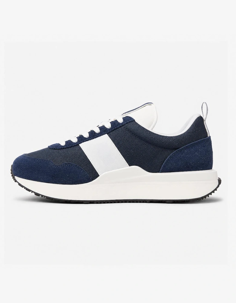Polo Ralph Lauren TRAIN 89 RIB Mens Casual Trainers Navy/Deckwash White