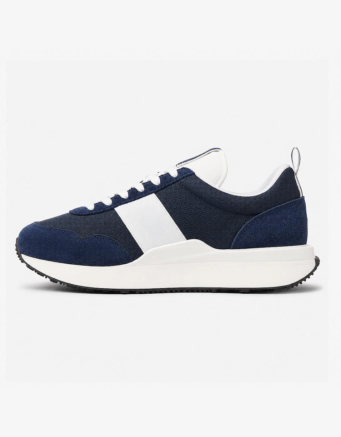 Polo Ralph Lauren TRAIN 89 RIB Mens Casual Trainers Navy/Deckwash White