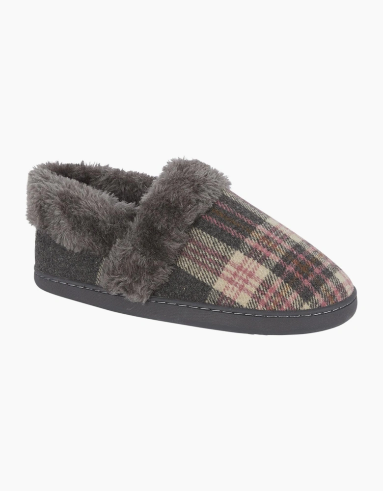 Jo & Joe HERITAGE Womens Full Slippers Pebble