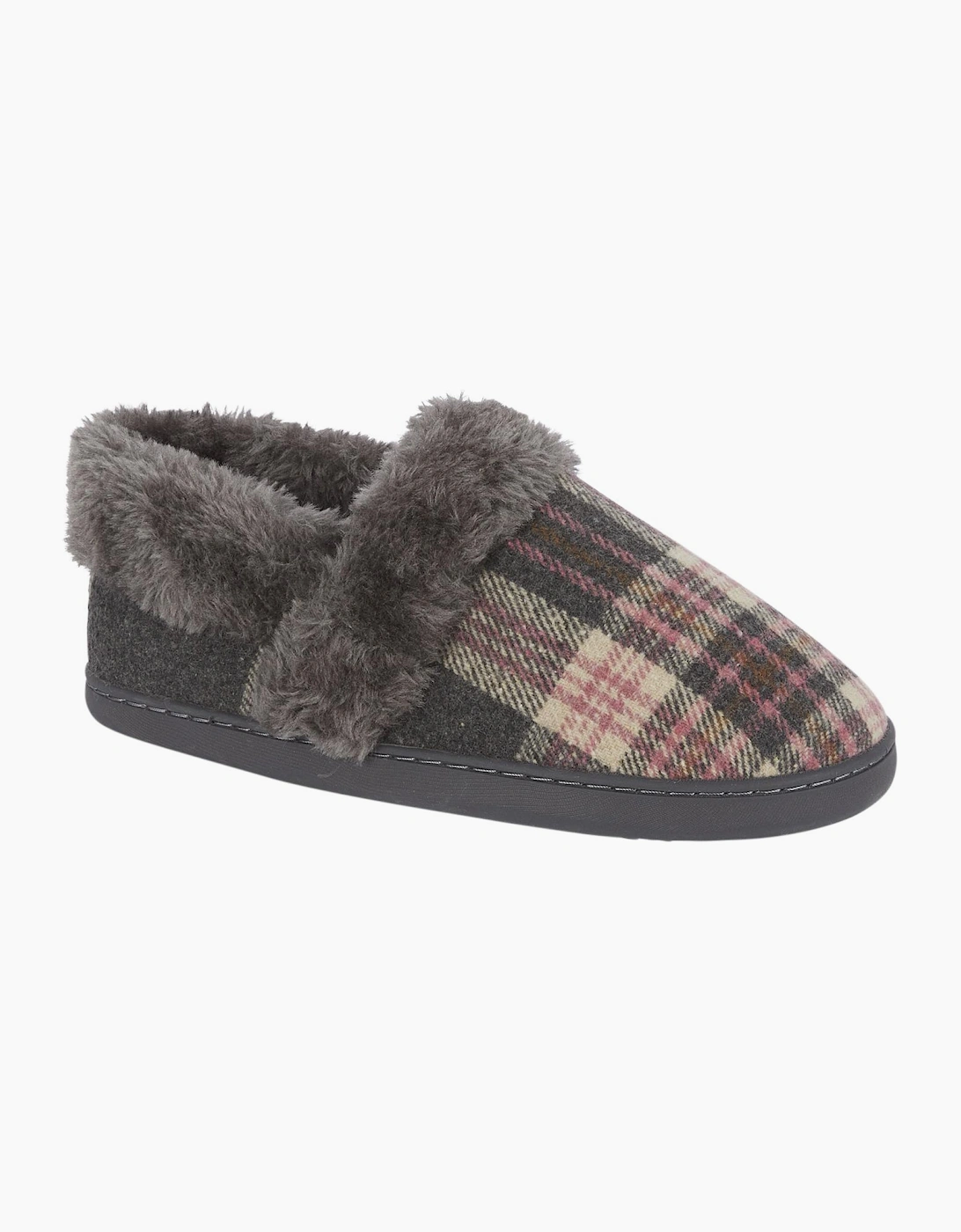 Jo & Joe HERITAGE Womens Full Slippers Pebble