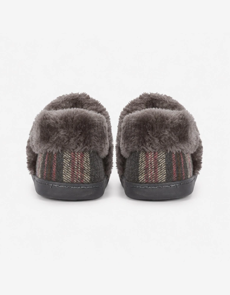 Jo & Joe HERITAGE Womens Full Slippers Pebble