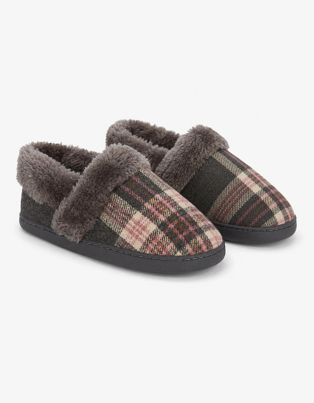Jo & Joe HERITAGE Womens Full Slippers Pebble