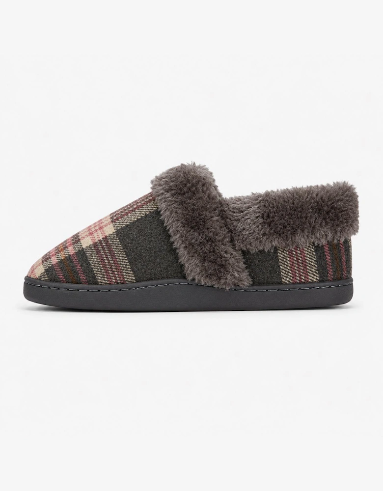 Jo & Joe HERITAGE Womens Full Slippers Pebble