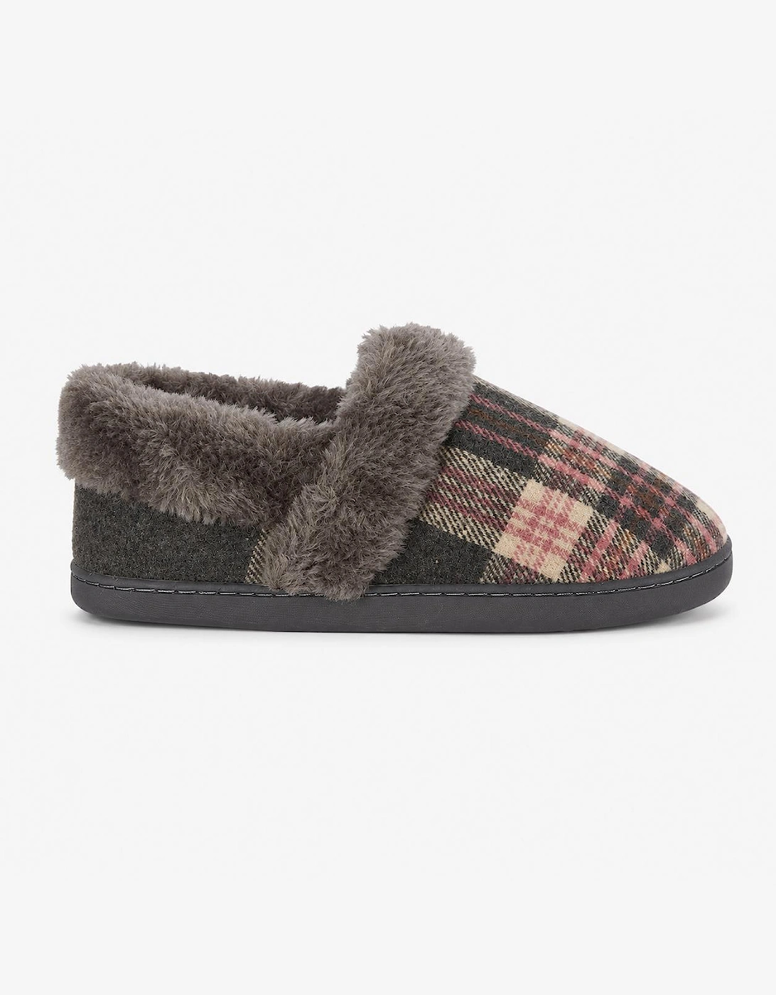 Jo & Joe HERITAGE Womens Full Slippers Pebble