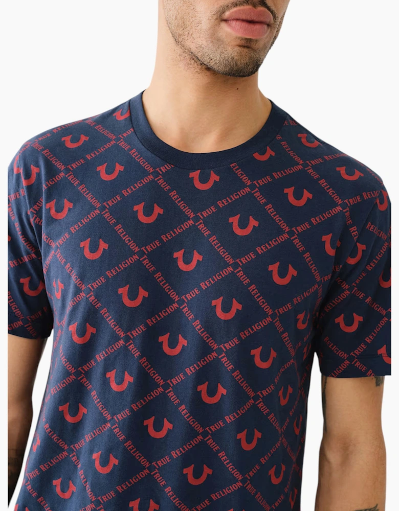 True Religion 108050 Mens T Shirts Short Sleeve Summer Tee