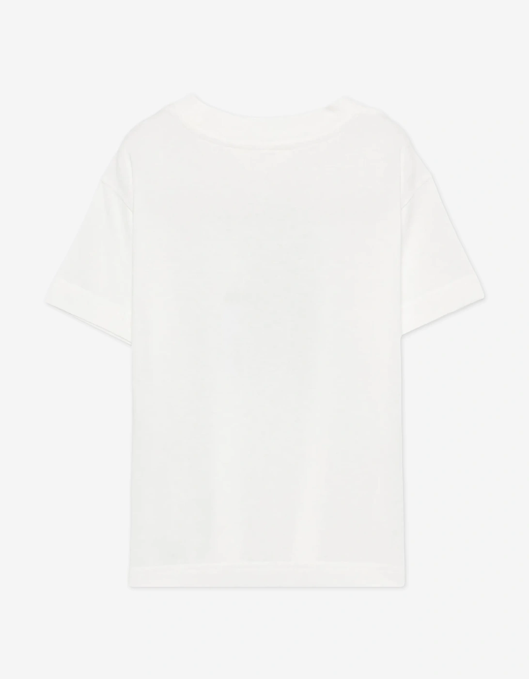 Palm Angels Drawing Teddy Jersey T-Shirt - Unisex - Kids Short Sleeve T-Shirts - White - 4 Y | 104 Cm - Kids - Image 2