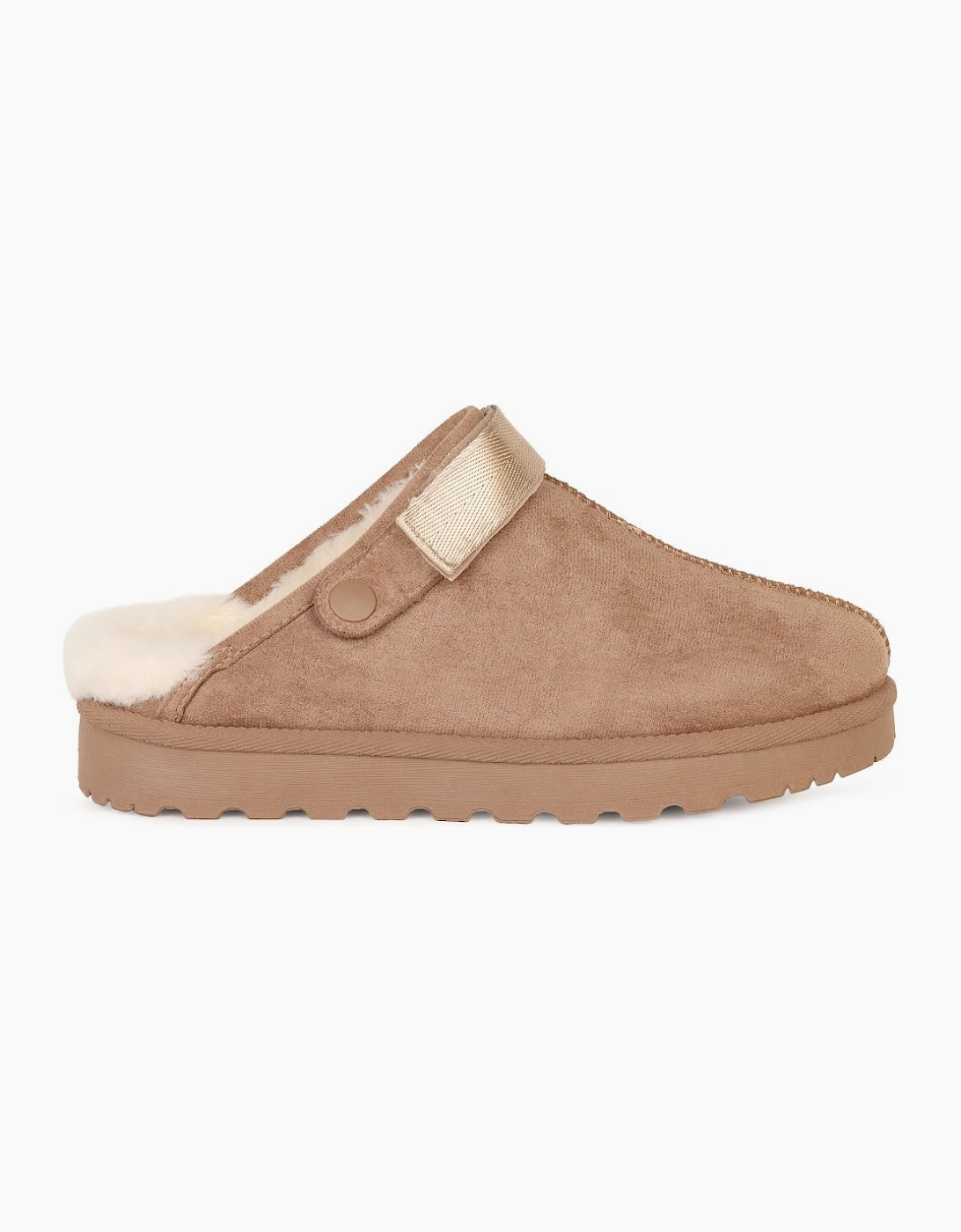 Odessa Womens Lined Mule Slippers