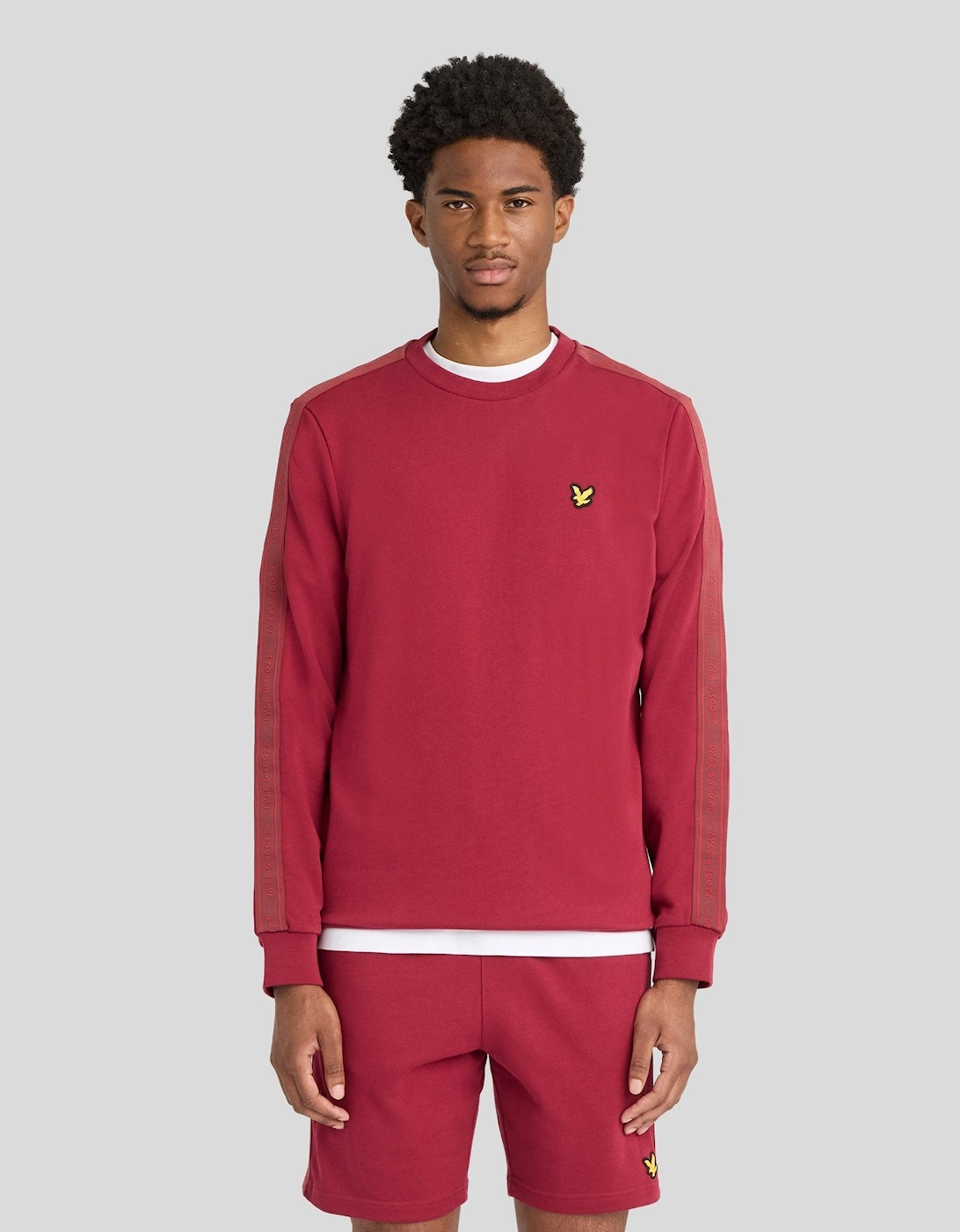 Sports Tape Crew Neck Sweatshirt