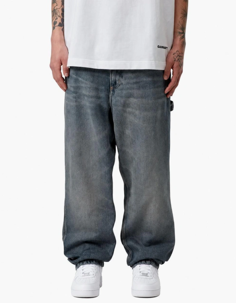 Carhartt WIP Denim Single Knee Pant Blue/Worn Used Washed