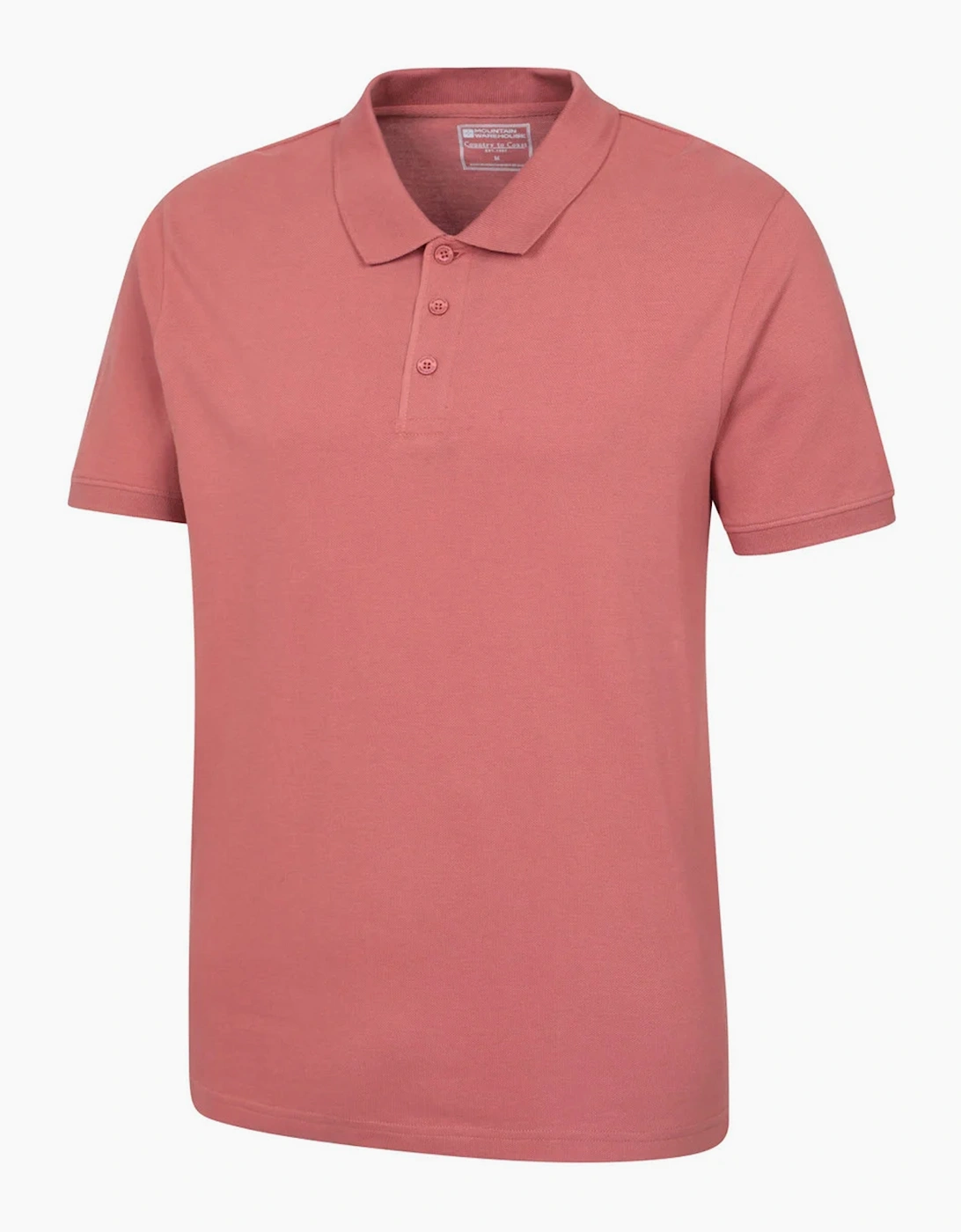 Mountain Warehouse Mens Dawnay Textured Pique Polo Shirt