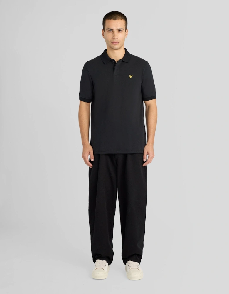 Jacquard Tipped Polo Shirt