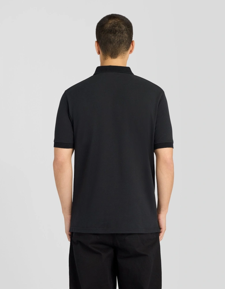 Jacquard Tipped Polo Shirt