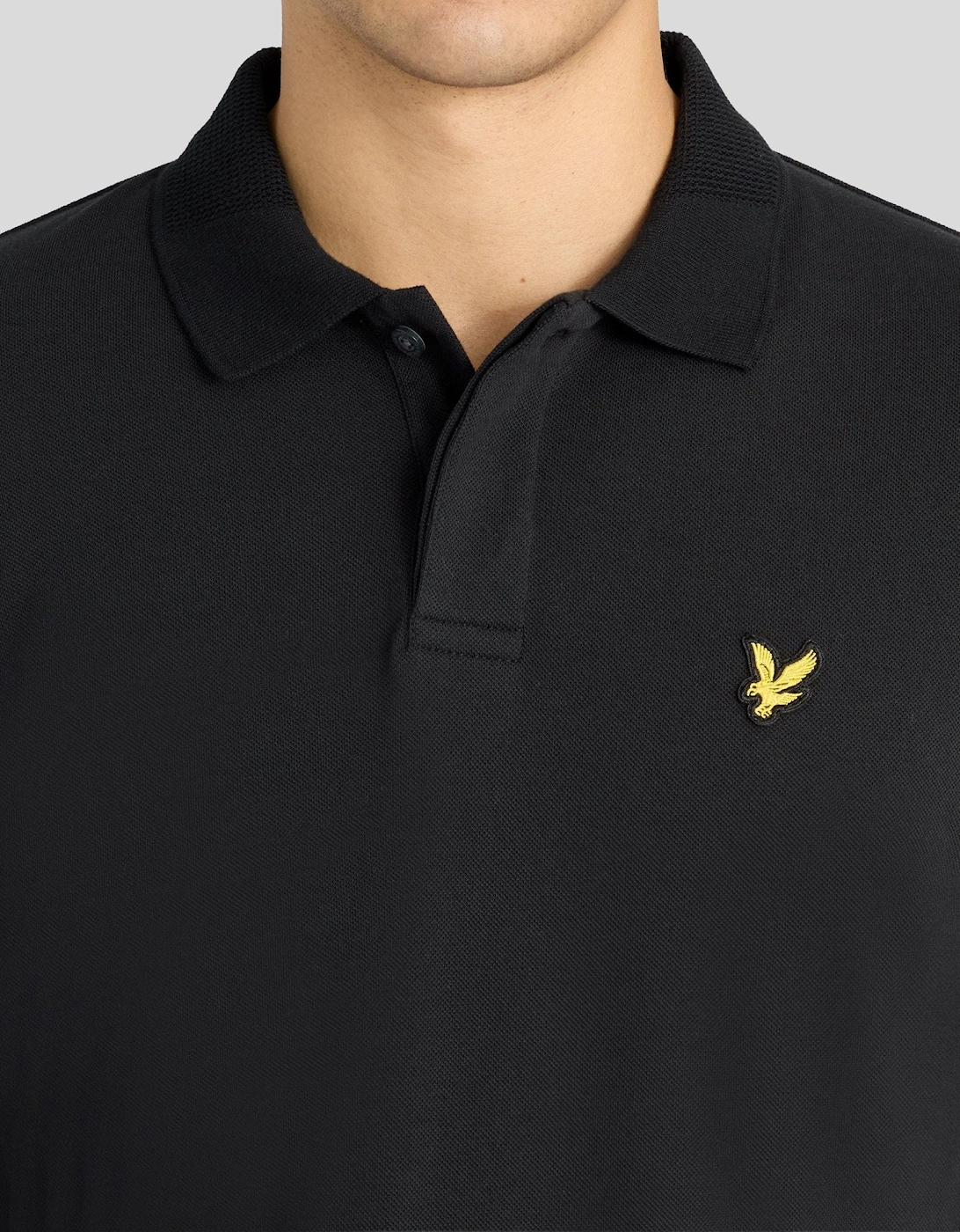 Jacquard Tipped Polo Shirt