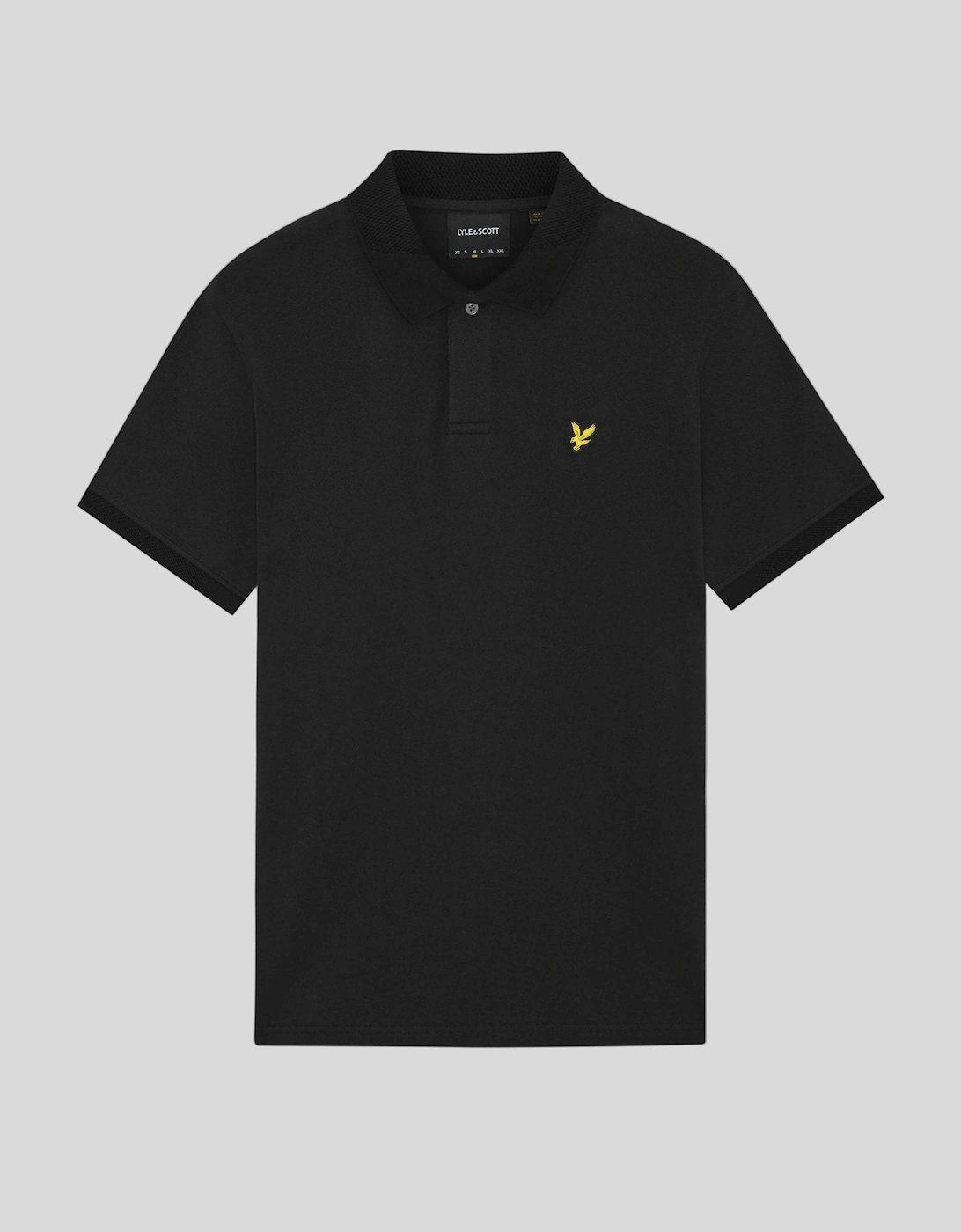 Jacquard Tipped Polo Shirt