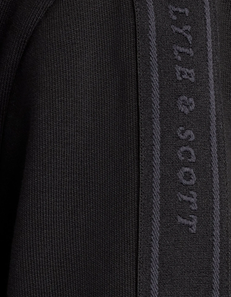 Jacquard Tape Crew Neck Sweatshirt