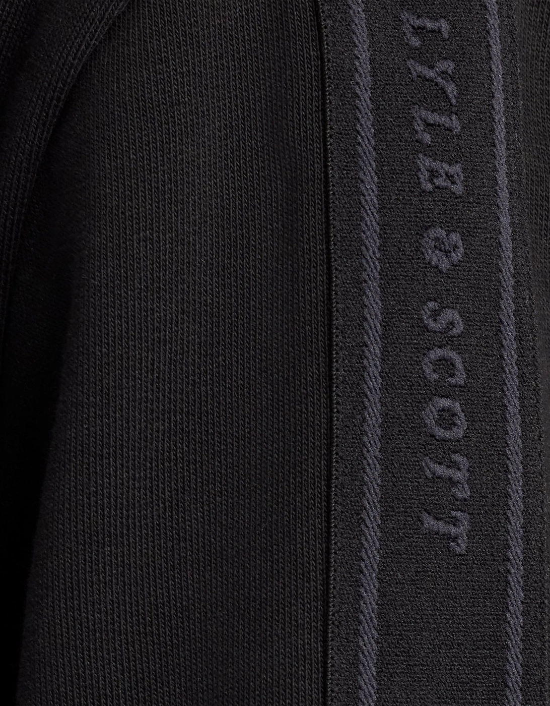 Jacquard Tape Crew Neck Sweatshirt