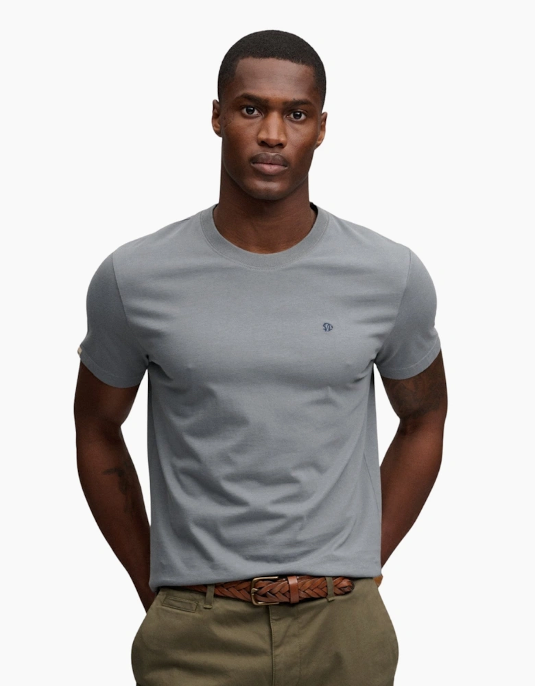 Superdry Mens SD&Co Embroidered Logo Short Sleeve T-Shirt