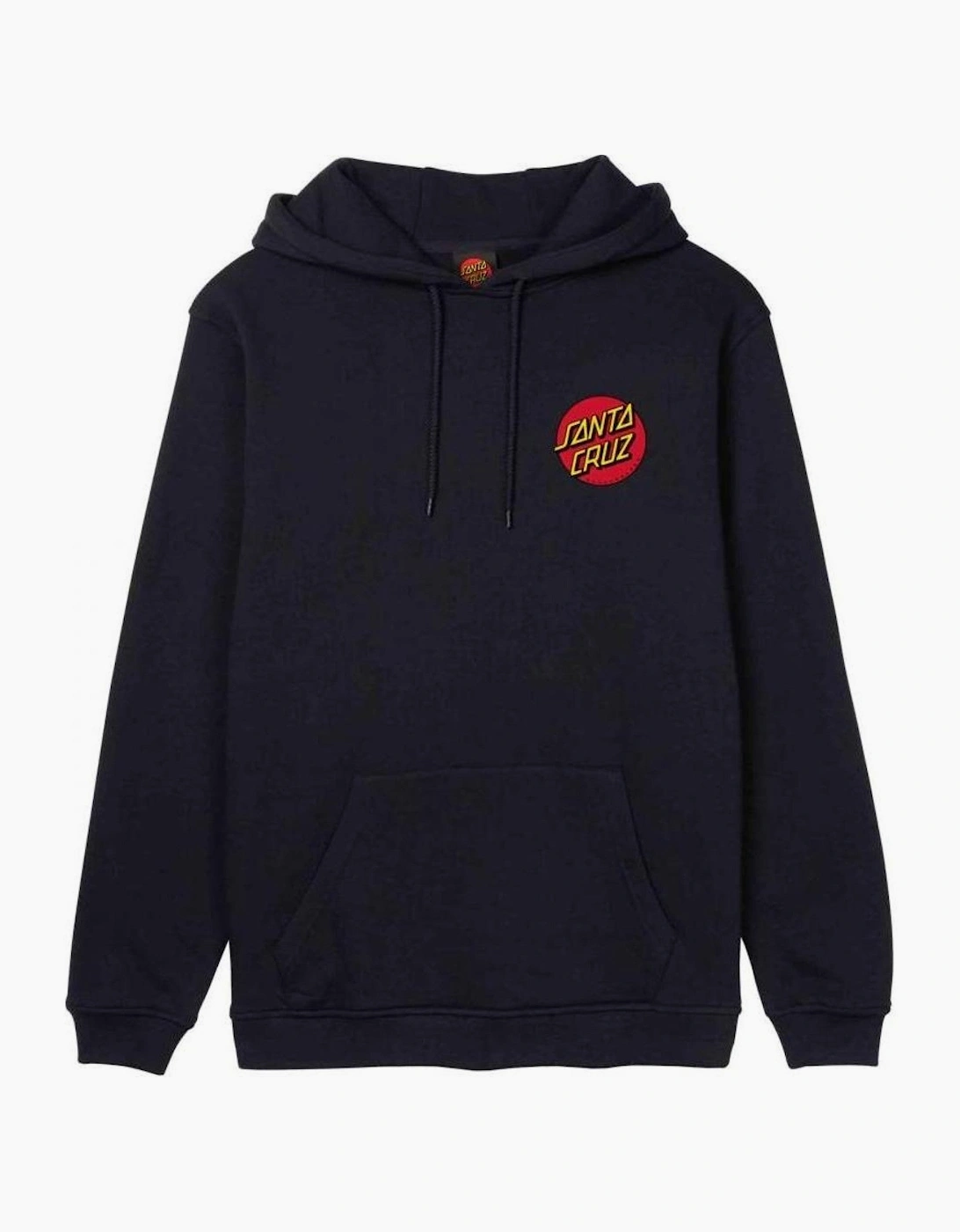 Santa Cruz Mens Classic Dot Chest Hoodie