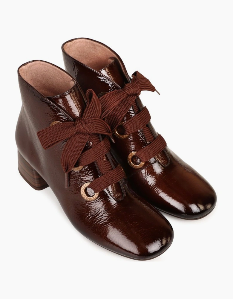 Varsovia Lace Womens Ankle Boots
