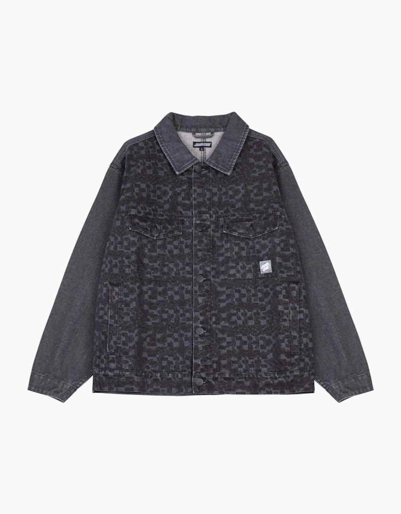 Santa Cruz Mens Widow Denim Jacket