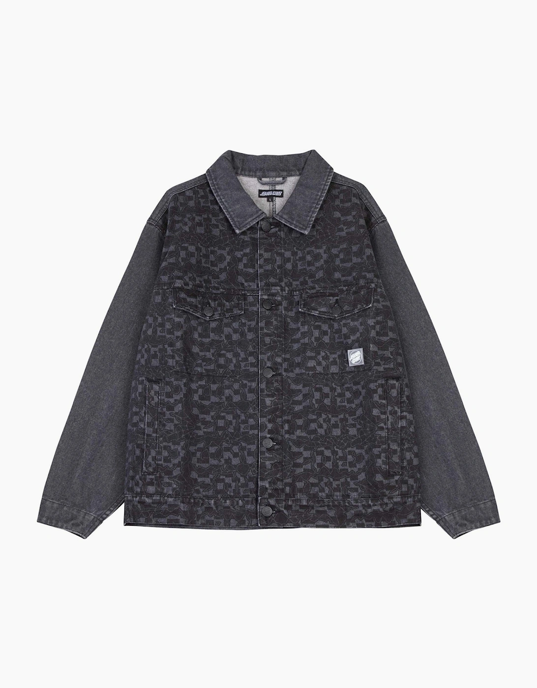 Santa Cruz Mens Widow Denim Jacket