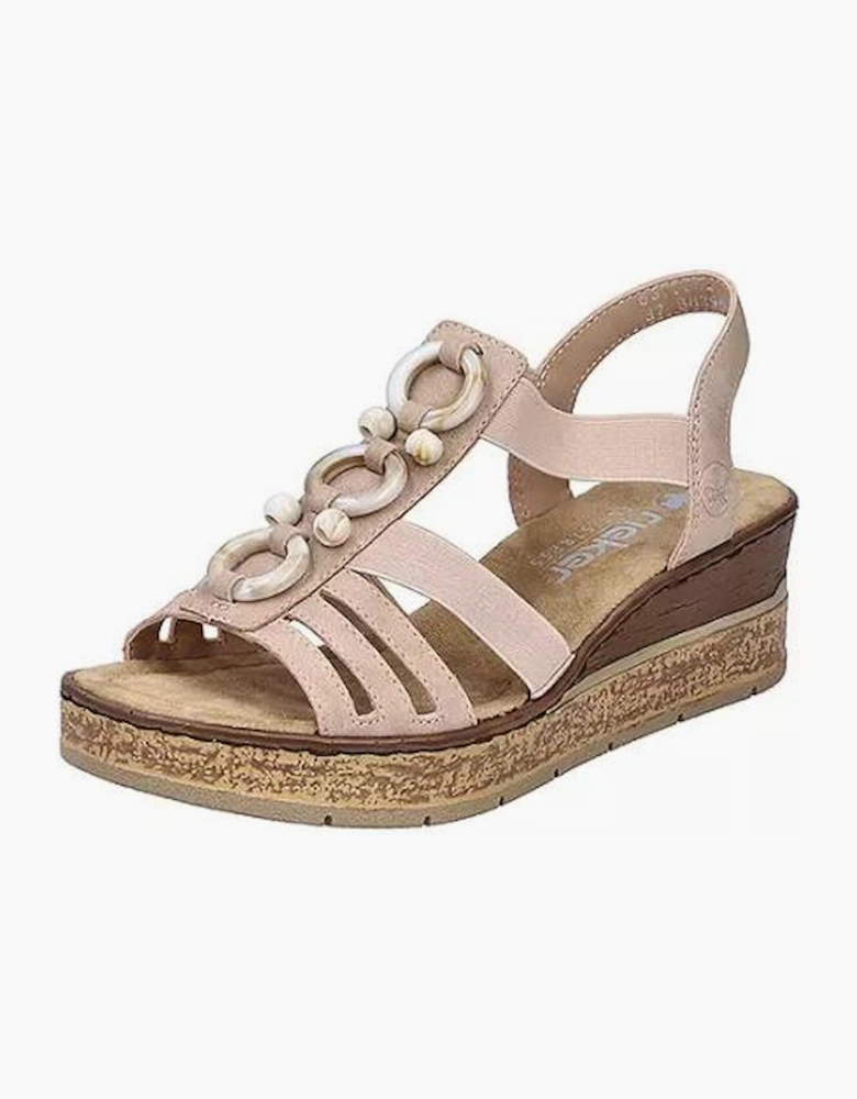 Rieker 63778-31 in Pink