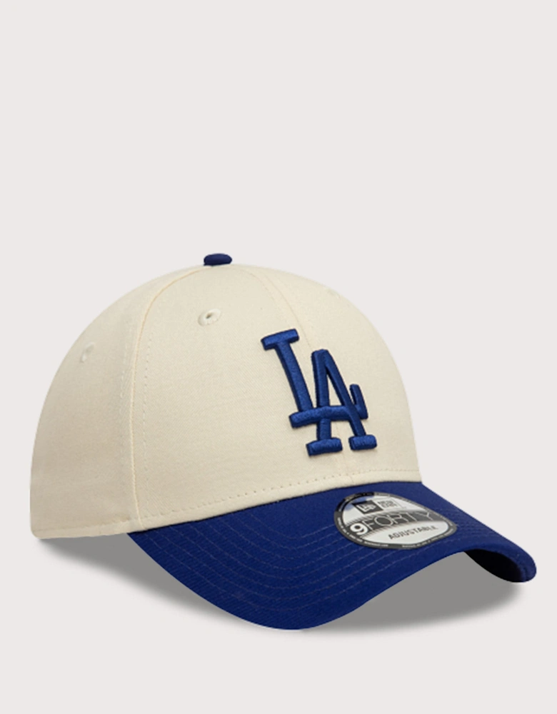 LA Dodgers Colour Block 9FORTY Adjustable Cap