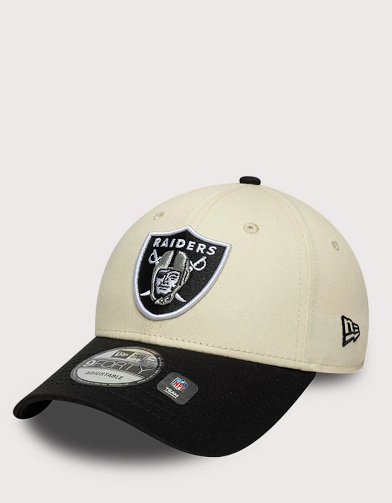 Las Vegas Raiders NFL Colour Block 9FORTY Adjustable Cap