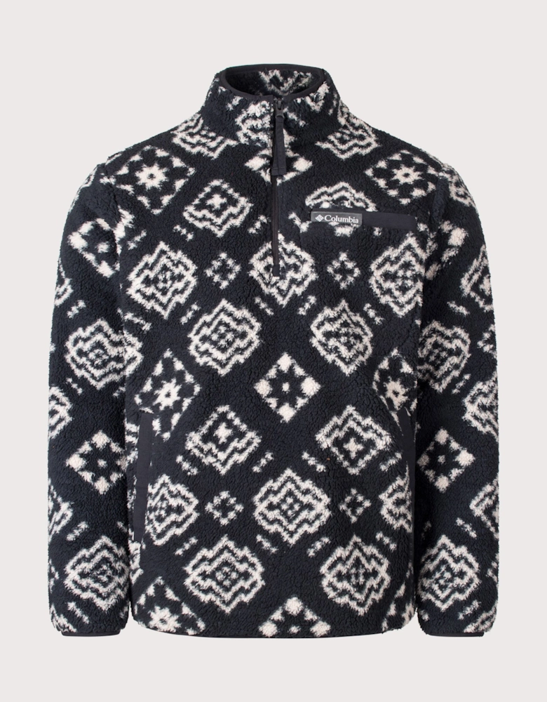 Regular Fit Rugged Ridge™ High Pile Quarter Zip Fleece