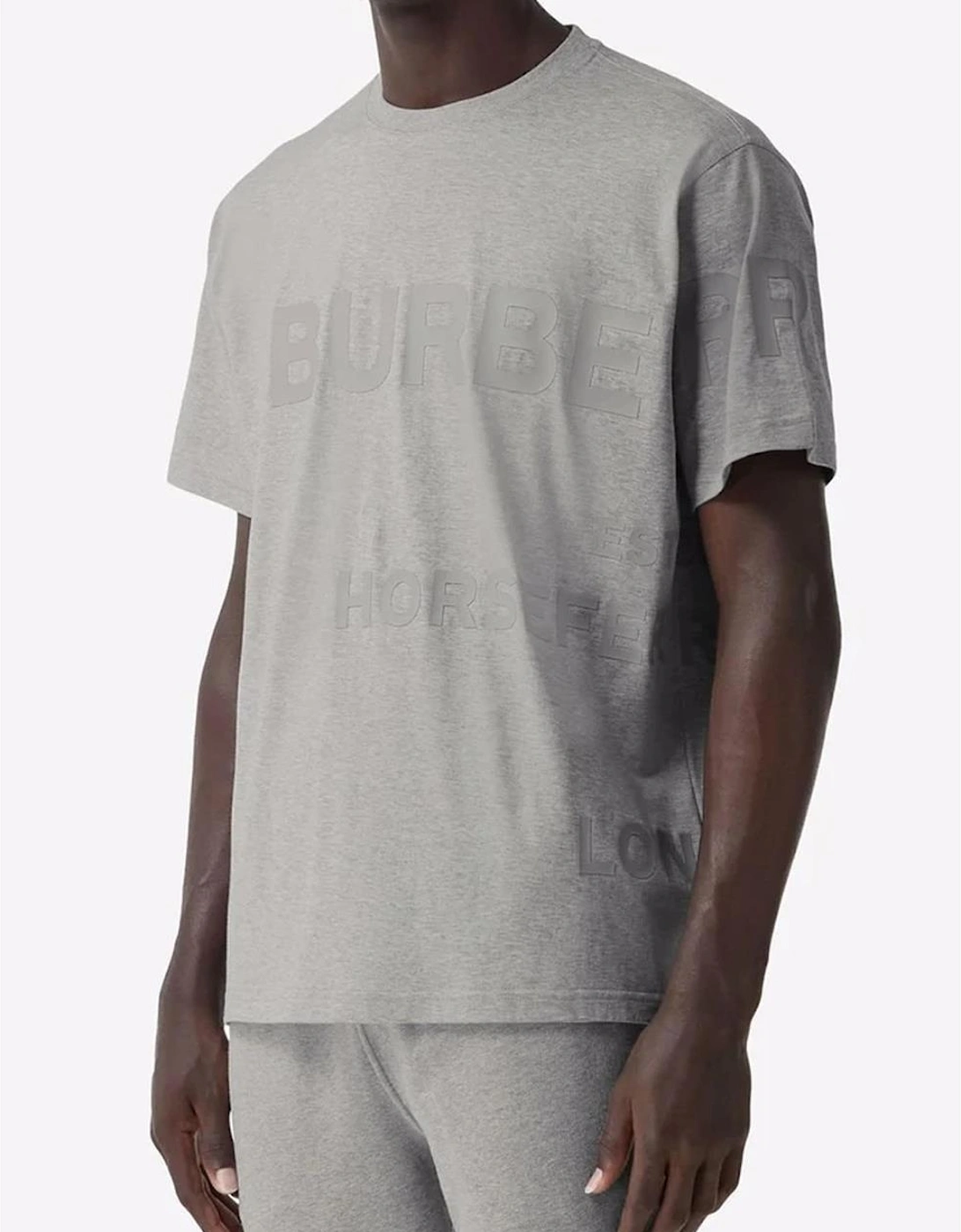 Burberry Horseferry Print T-Shirt in Grey