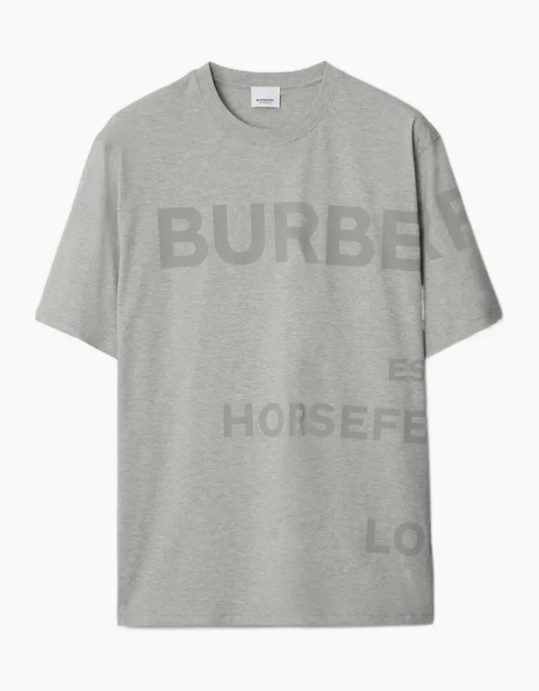 Burberry Horseferry Print T-Shirt in Grey