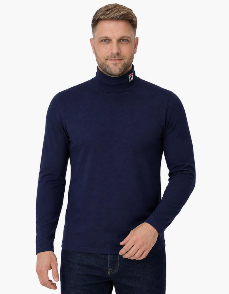 Fila 19th Classic Roll Neck T-Shirt Fila Navy