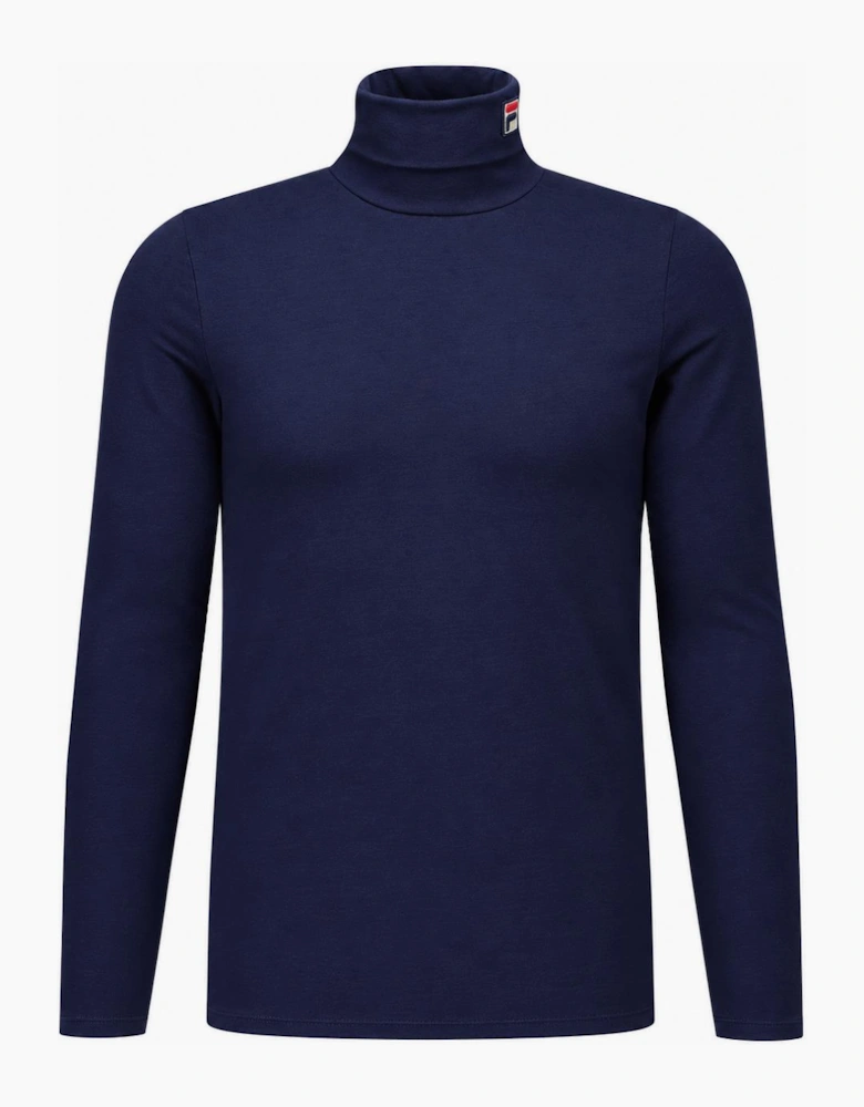 Fila 19th Classic Roll Neck T-Shirt Fila Navy