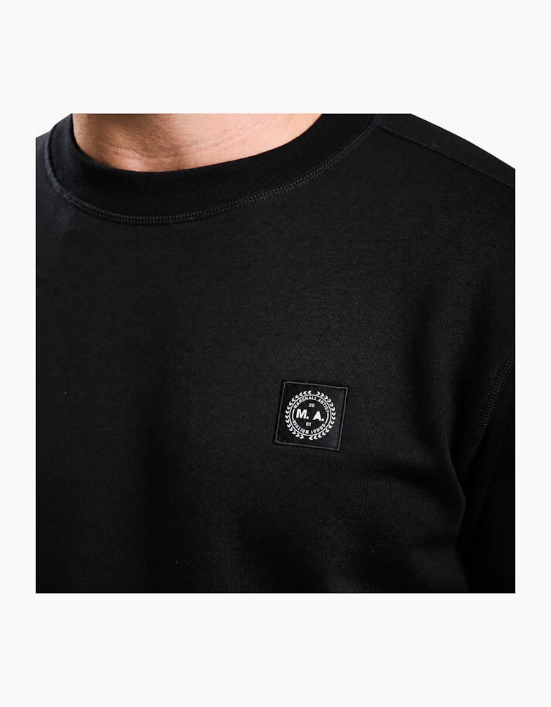 Marshall Artist Marchio Crew Sweatshirt Black