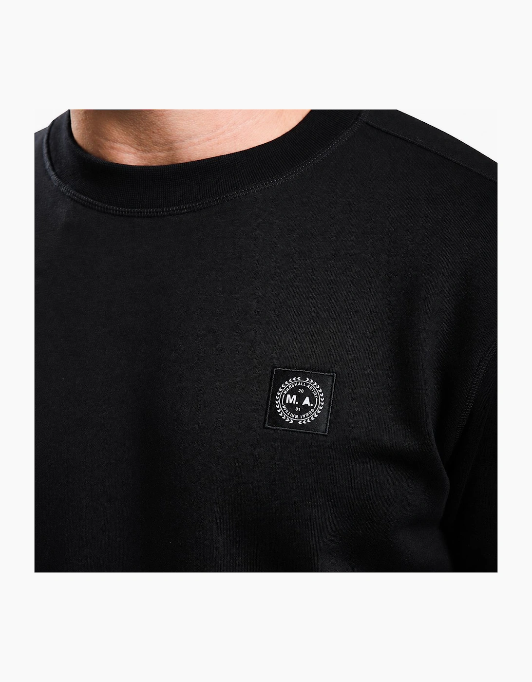 Marshall Artist Marchio Crew Sweatshirt Black