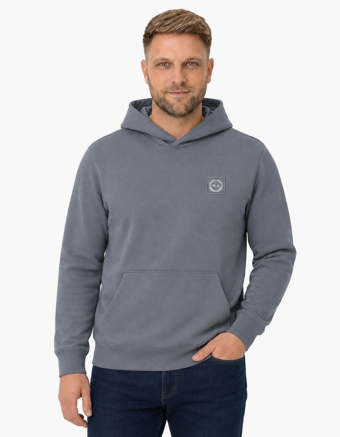Marshall Artist Marchio Hoodie Storm Grey