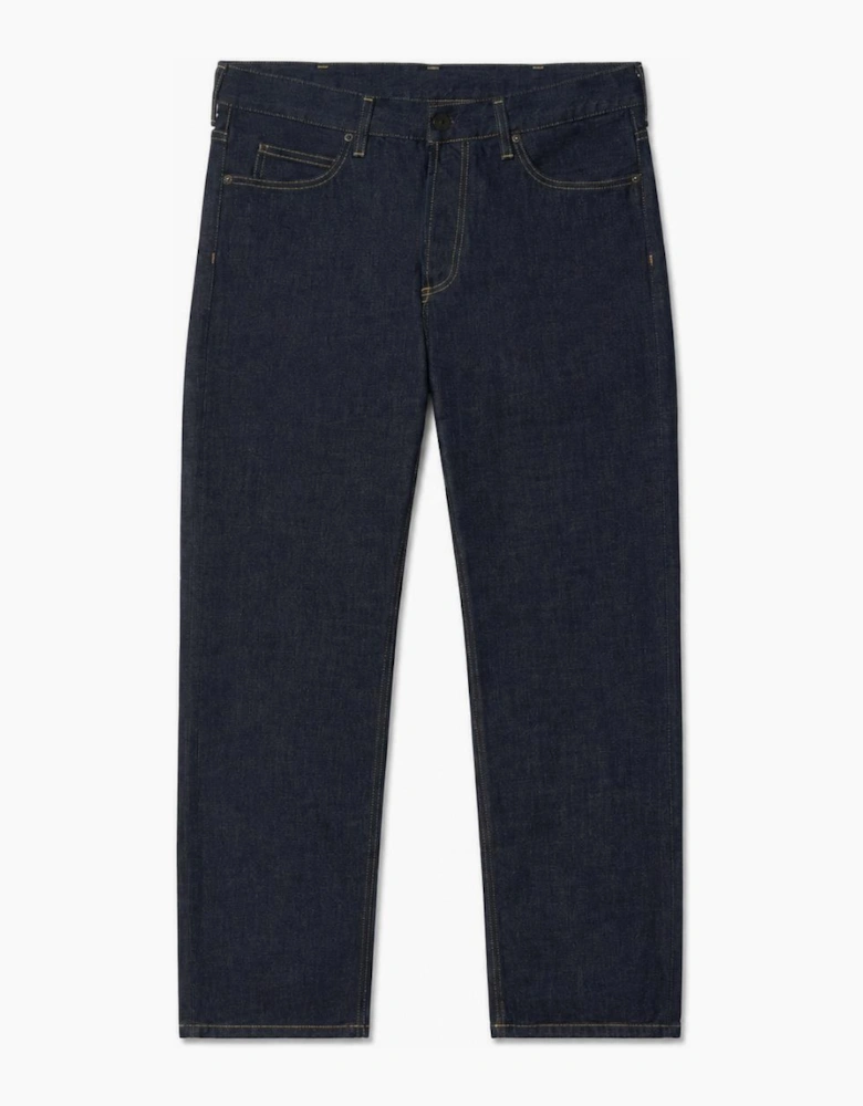 Carhartt WIP Marlow Pant Edgewood Blue Denim Blue, Rinsed