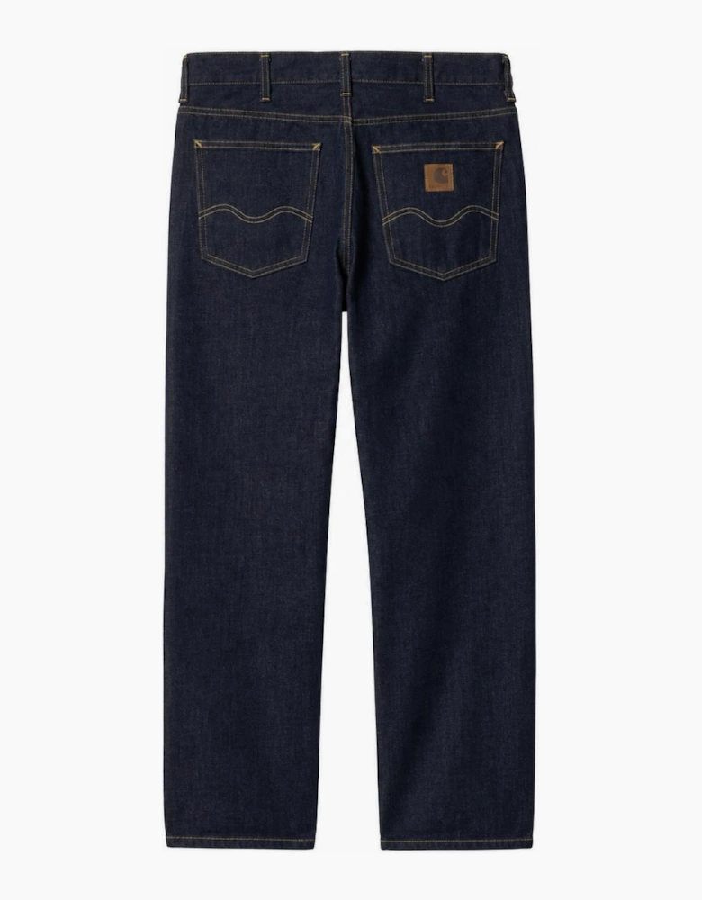 Carhartt WIP Marlow Pant Edgewood Blue Denim Blue, Rinsed