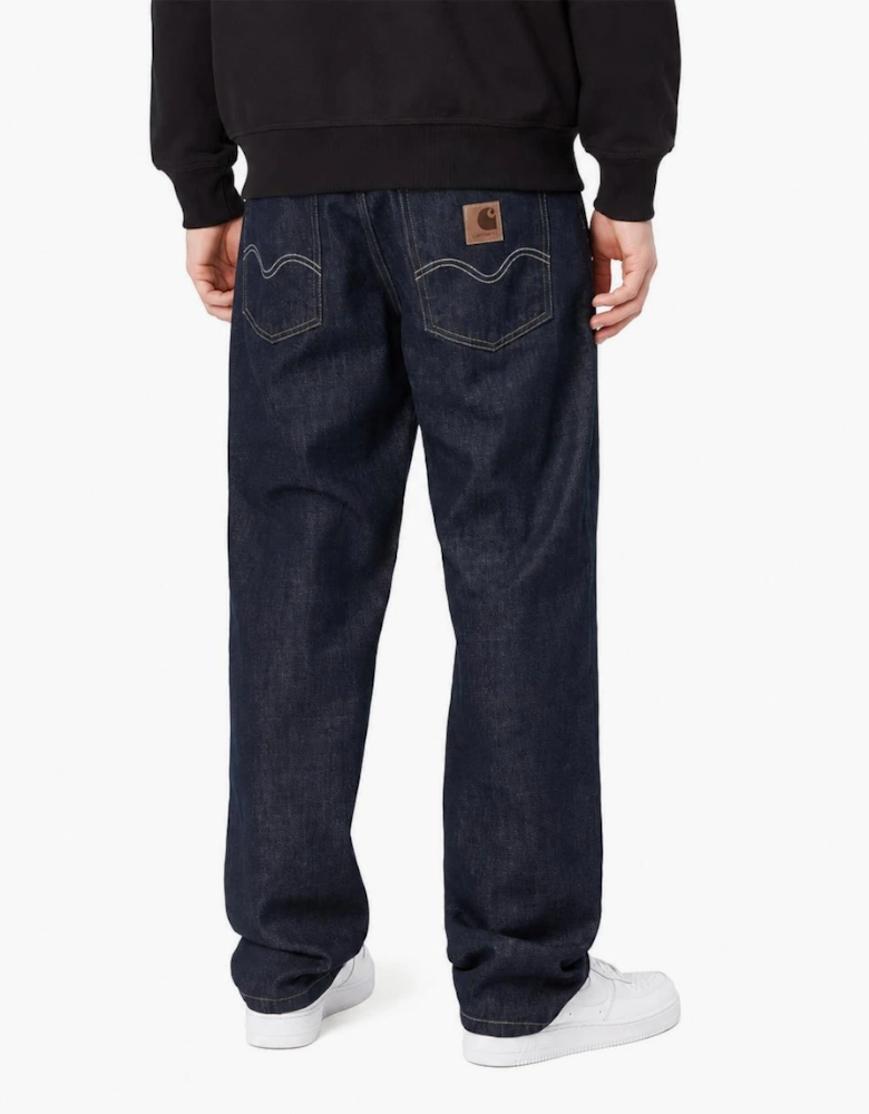 Carhartt WIP Marlow Pant Edgewood Blue Denim Blue, Rinsed