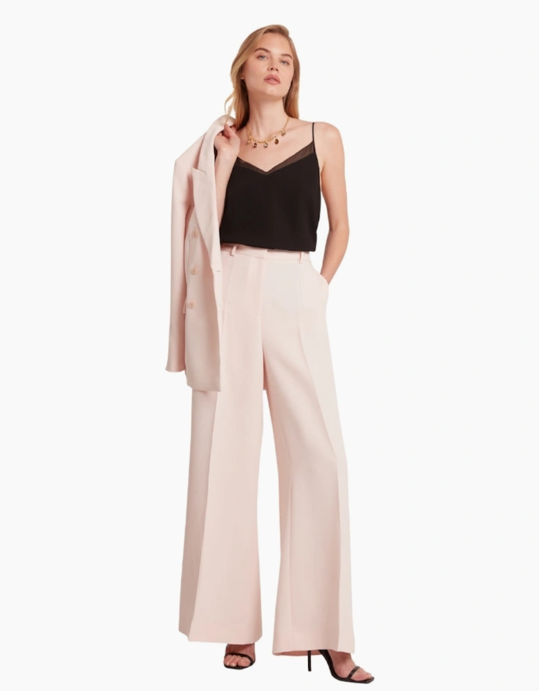 Ted Baker Lulea Chiffon Insert Black Cami Top