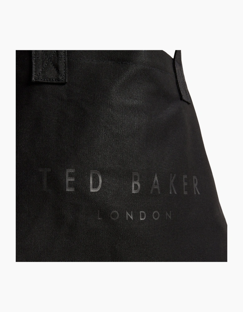 Ted Baker Lukkee Canvas Black Beach Bag