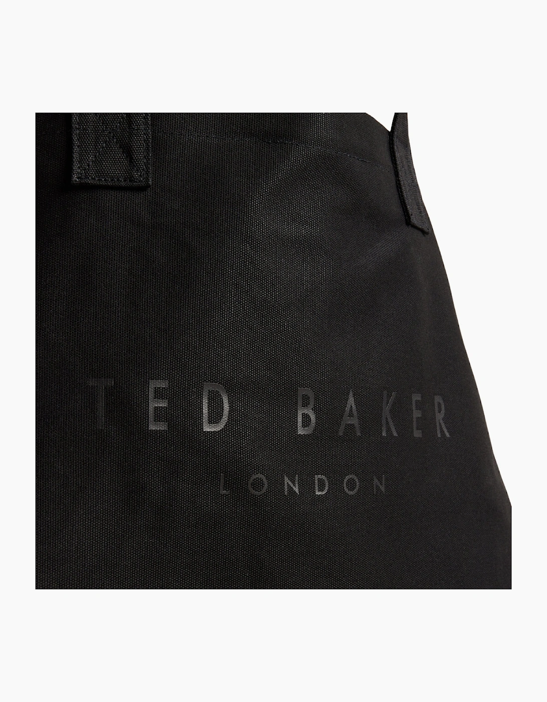 Ted Baker Lukkee Canvas Black Beach Bag