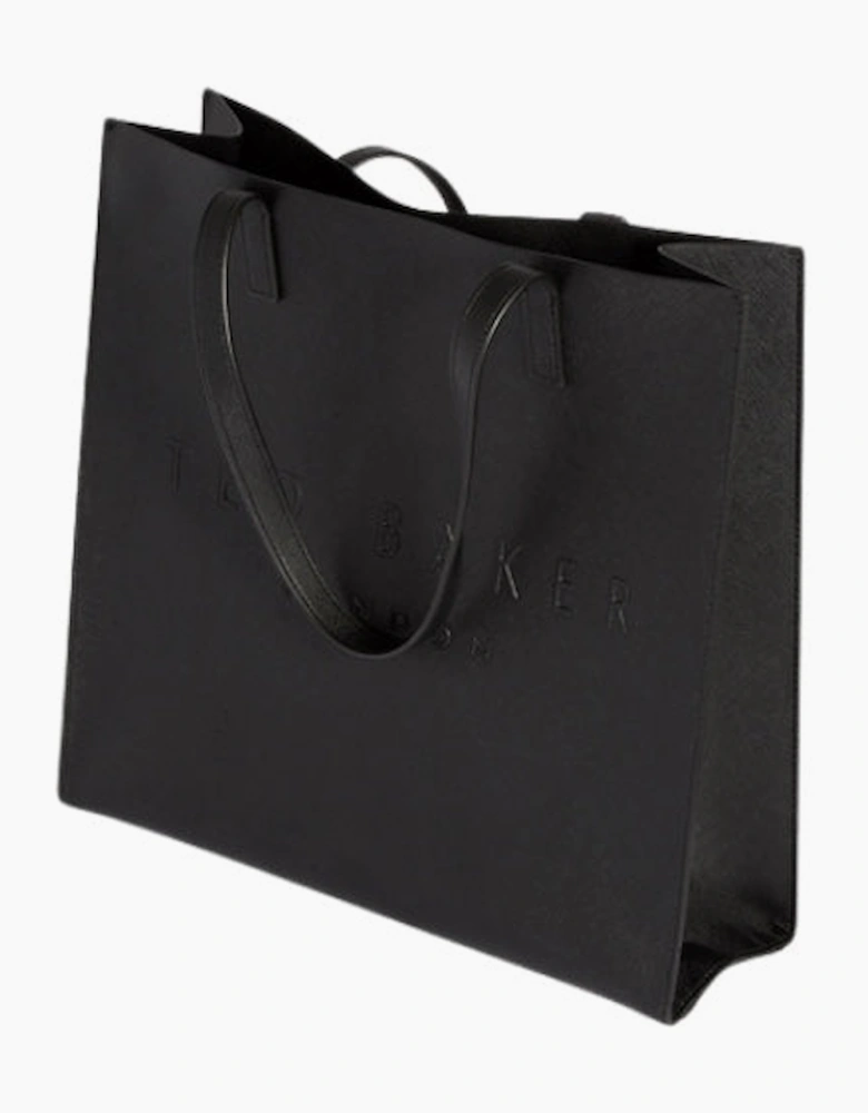 Ted Baker Crosshatch Large Black Icon Bag