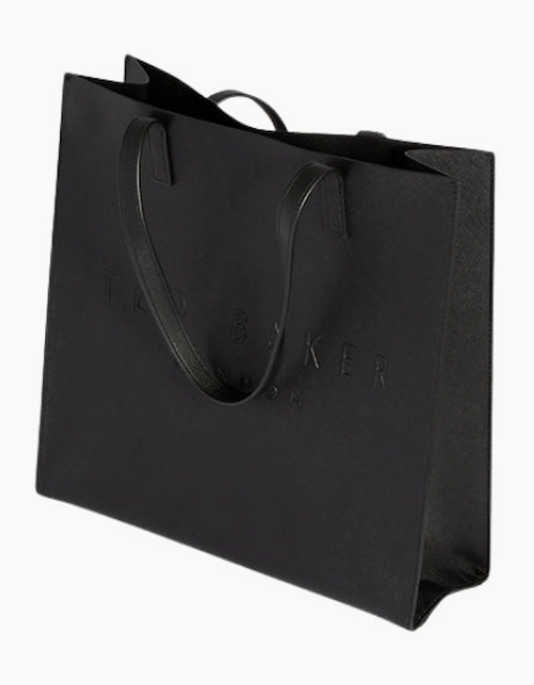 Ted Baker Crosshatch Large Black Icon Bag