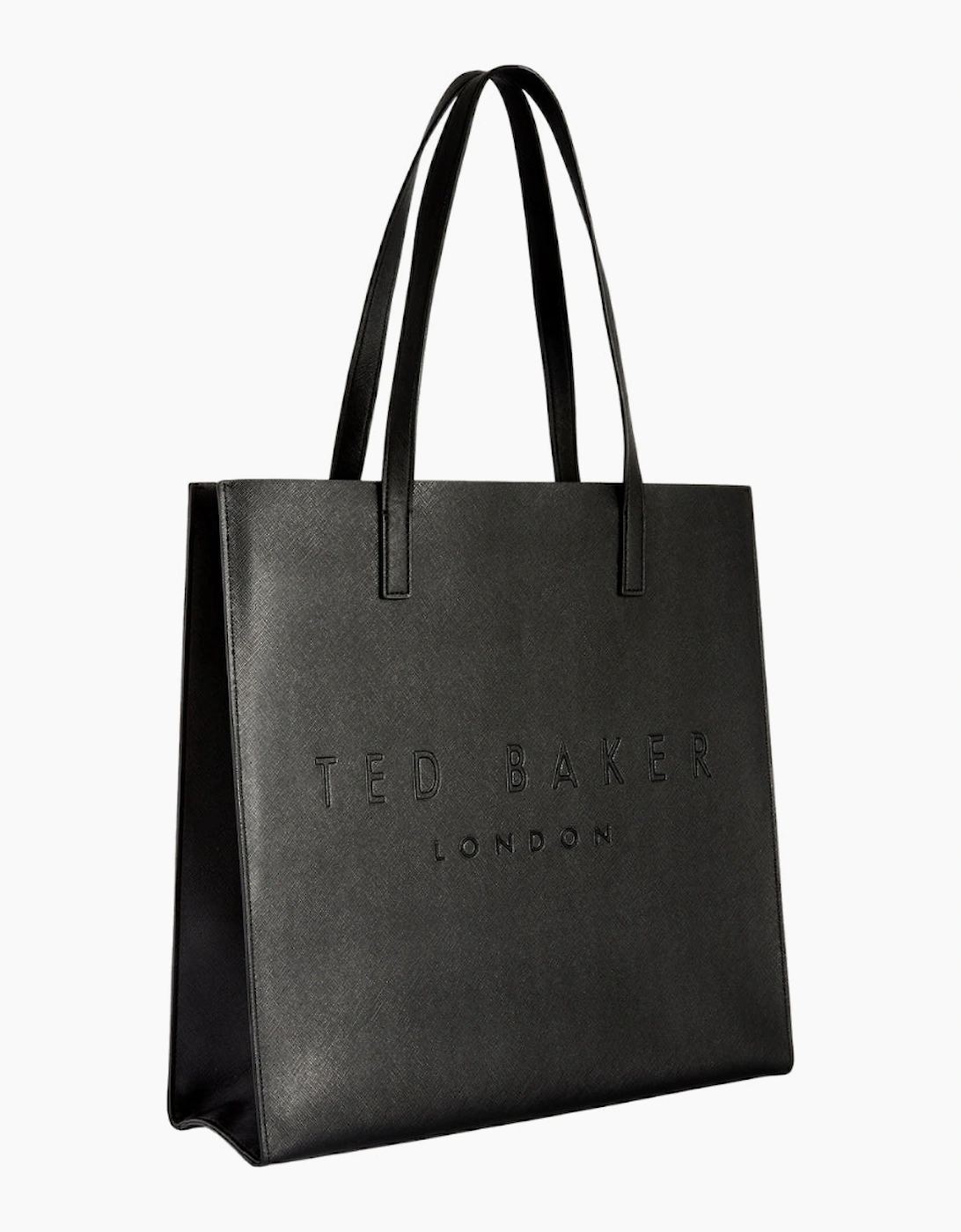 Ted Baker Crosshatch Large Black Icon Bag