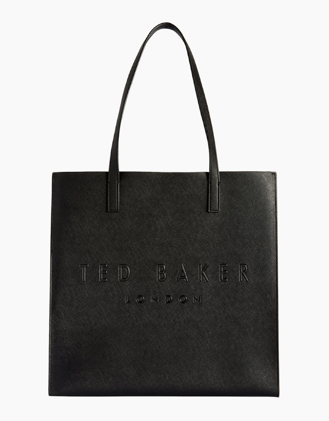 Ted Baker Crosshatch Large Black Icon Bag