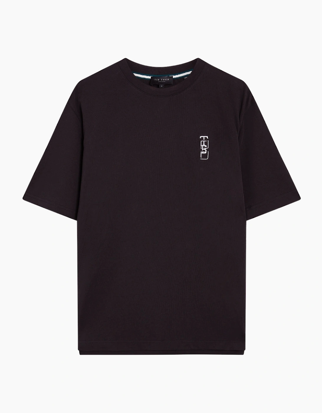 Ted Baker Kuyrt Branded Black T-Shirt